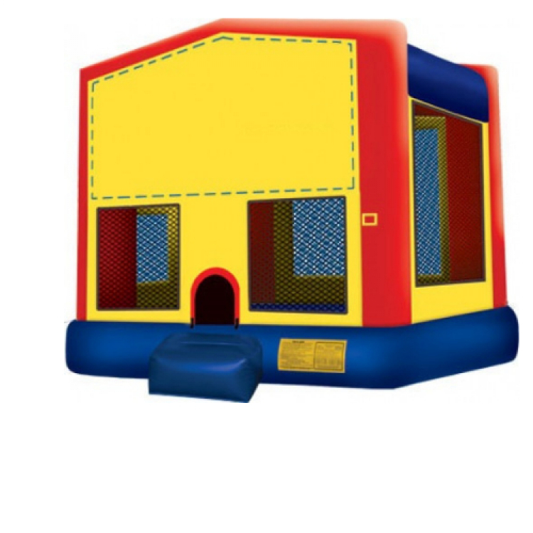 Bounce house with water slide in Tulsa